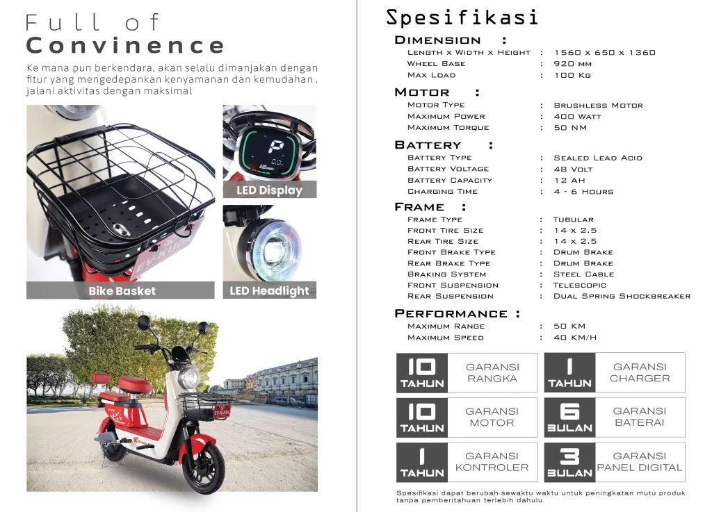 tips memilih sepeda motor listrik